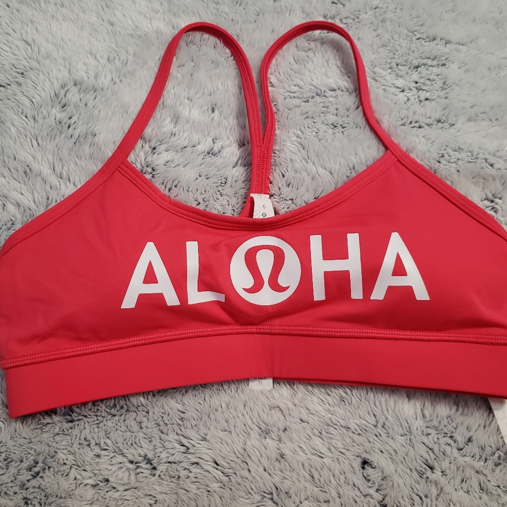 Lululemon *Aloha* Flow Y Bra